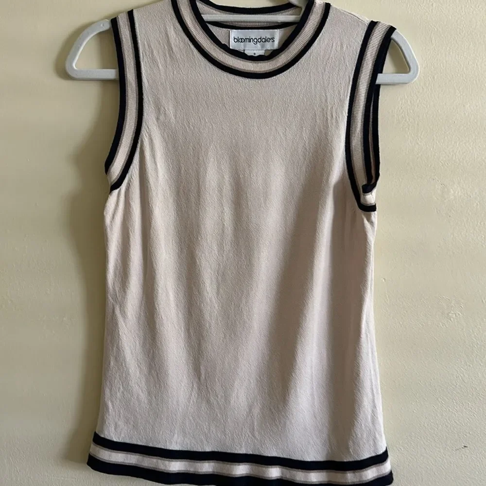 Bloomingdale’s cardigan and tank set